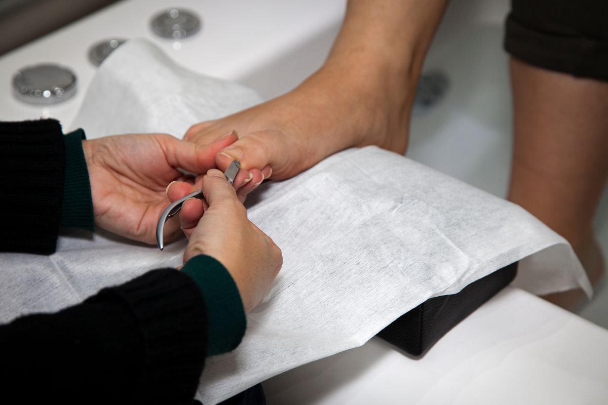 Getting a Pedicure