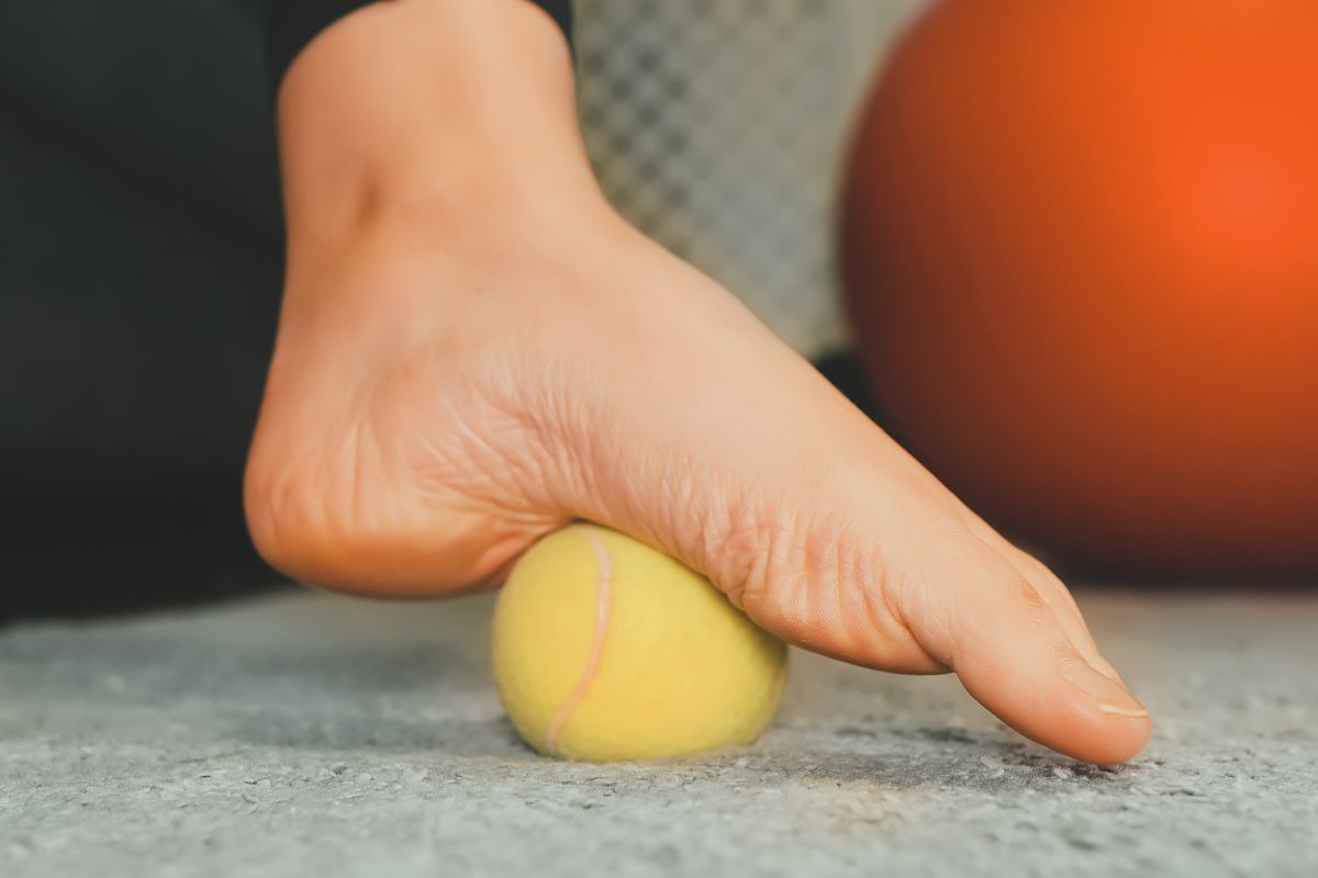 Ball Roll Exercise