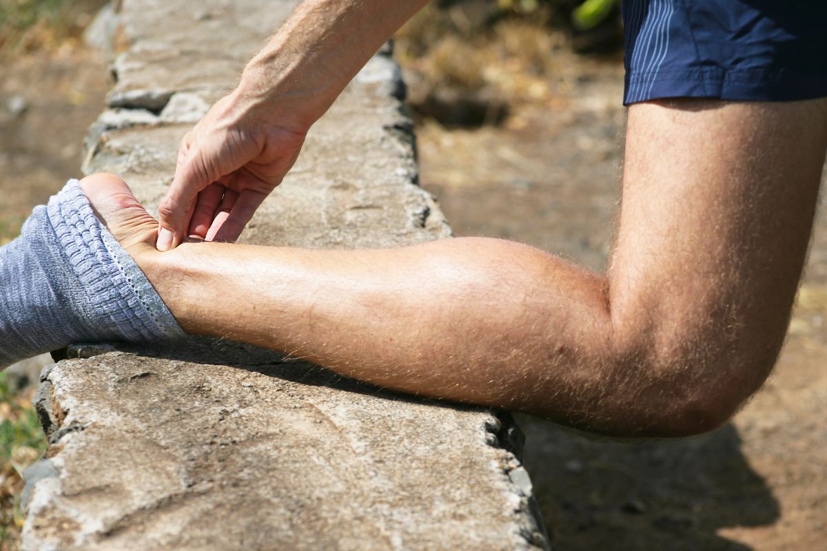 Stretching Achilles Tendon